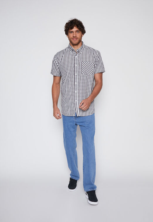 Jeans Hombre Celeste Regular Family Shop