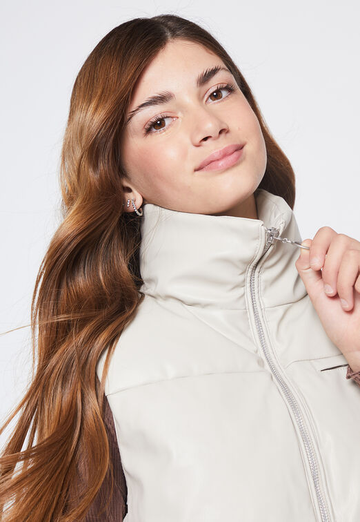 Chaqueta Lola Crudo Sinmangas Family Shop
