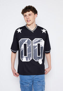 Polera Lolo Negro Estrellas Family Shop