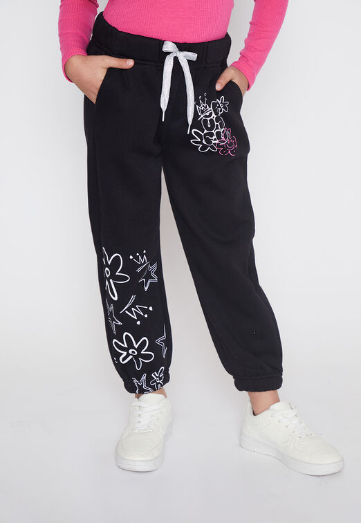 Pantalon De Buzo Nina Negro Graffiti Family Shop