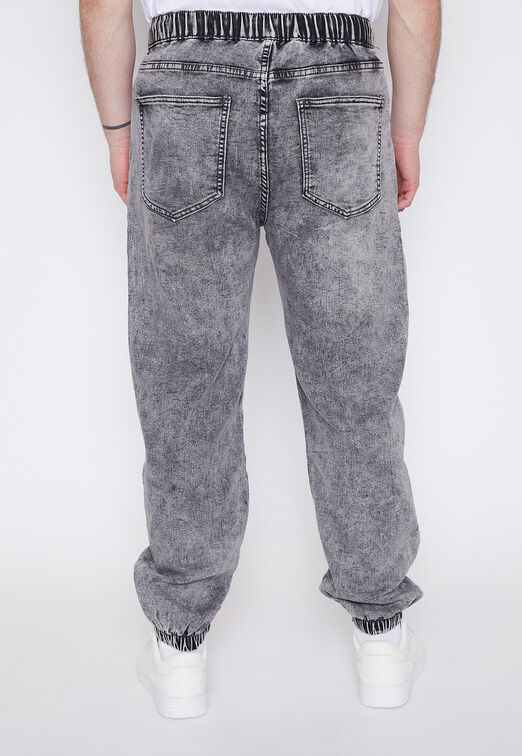 Jeans Hombre Jogger Gris Family Shop