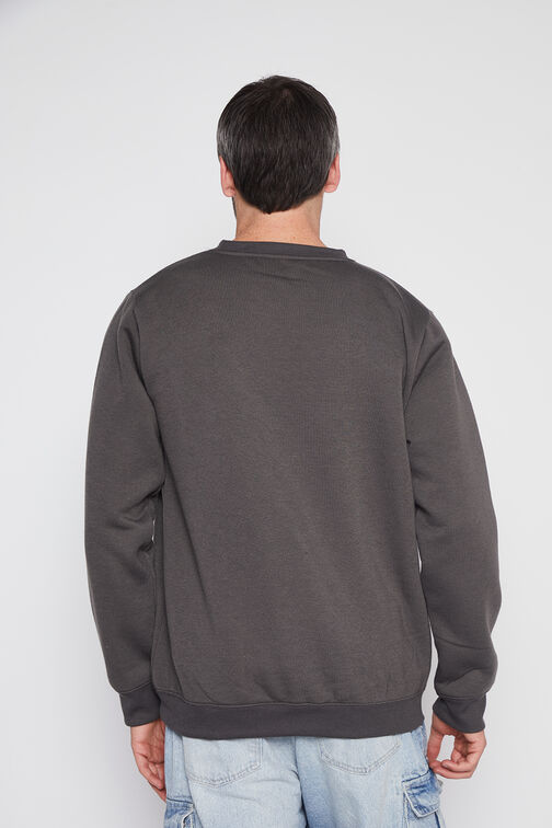 Poleron Hombre Gris Basic Family Shop