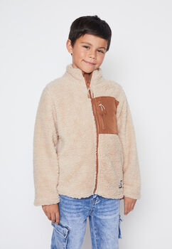 Polar Nino Beige Peludo Taslan Family Shop