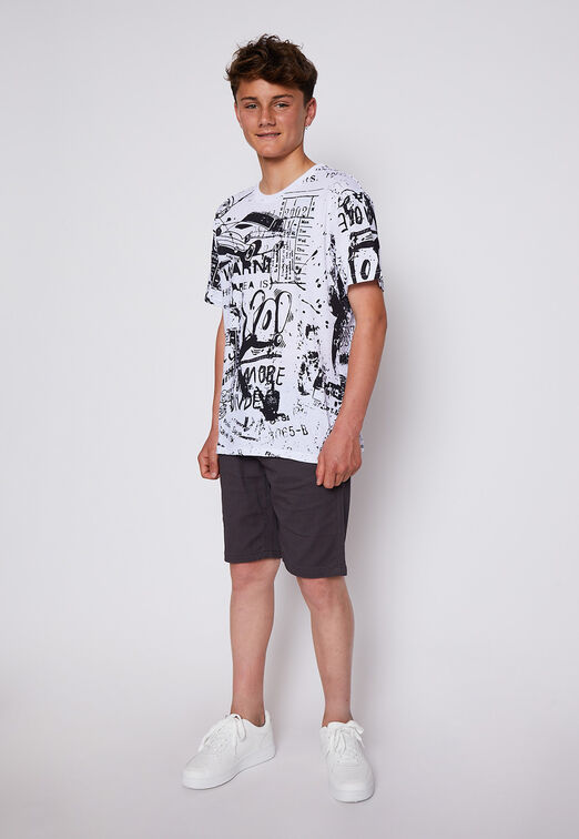 Bermuda Denim Solid Acero Family Shop