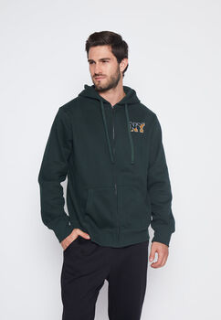 Poleron Hombre Verde Basic Family Shop