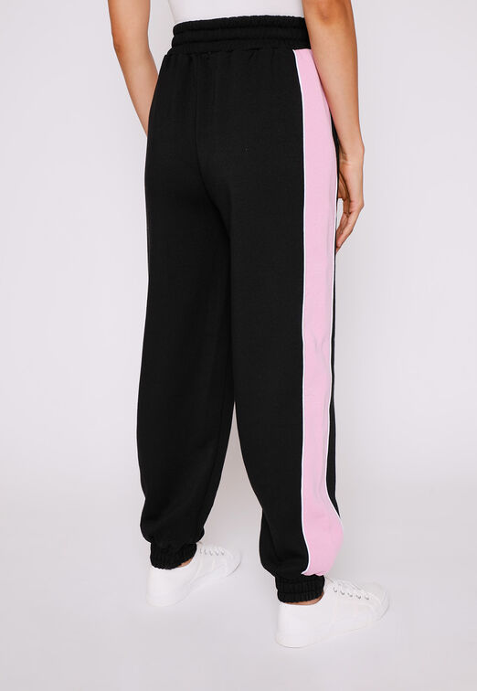 Pantalon Buzo Mujer Negro Cortes Family Shop