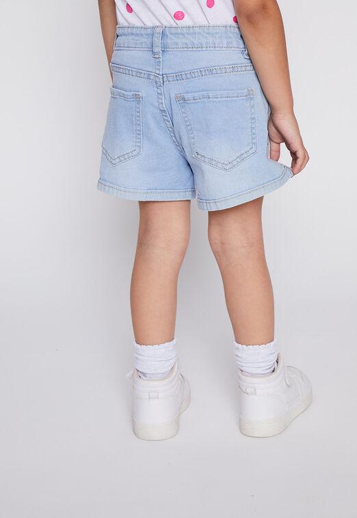 Short Denim Tachas Azul Family Shop