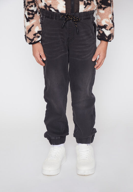 Jeans Nino Negro Jogger Soft Family Shop