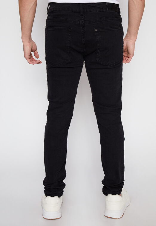 Jeans Skinny Basico Negro Family Shop