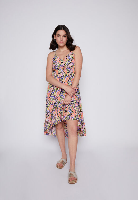 Vestido Pabilos Vuelos Coral Family Shop