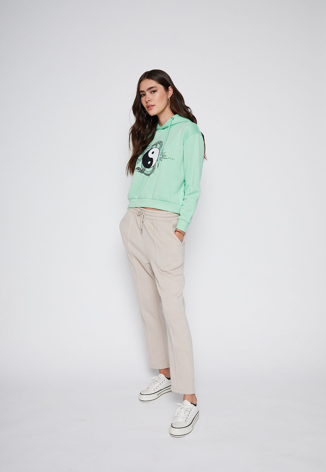 Pantalon clearance buzo recto