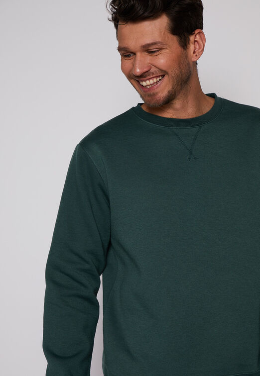 Poleron Cuello Redondo Verde Family Shop