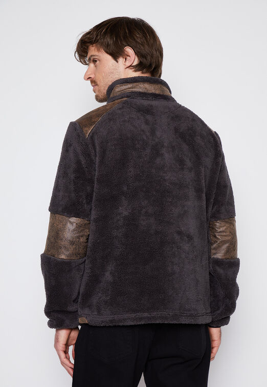 Chaqueta Hombre Gris Aplicaciones Puff Family Shop
