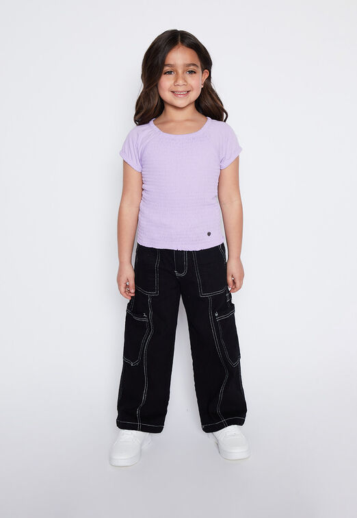 Jeans Nina Negro Costuras Family Shop