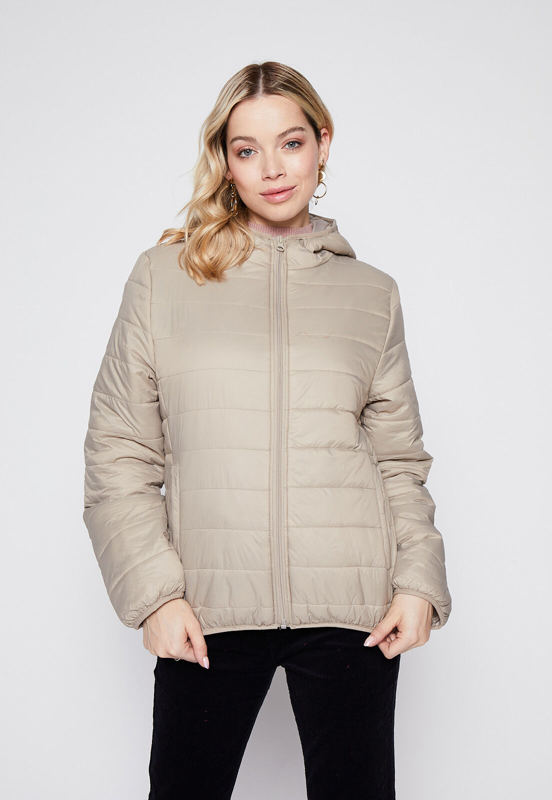 Parkas con gorro shop