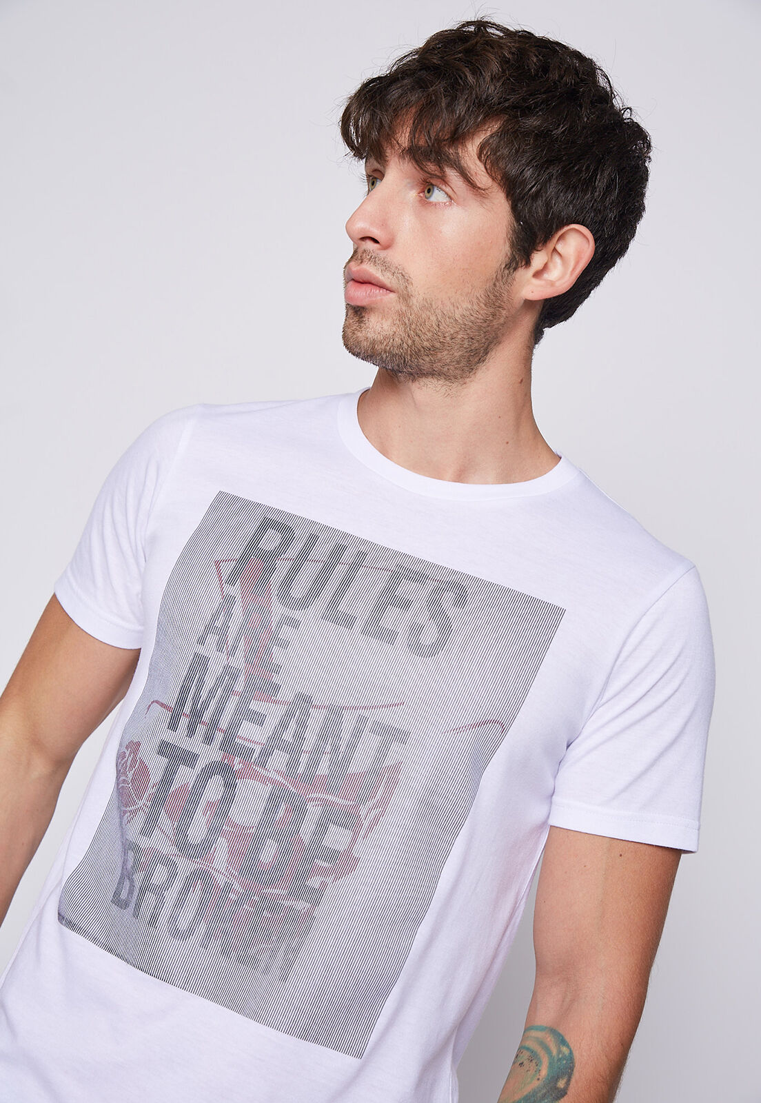 Polera fluor hotsell hombre