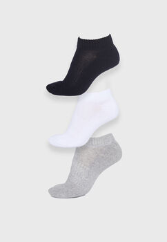 Mujer  Calcetin 3 Pares  Negro   Sport Family Shop