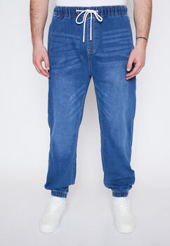 Jeans Hombre Jogger  Azul Family Shop