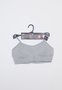 Lola  Sosten 2 Pares  Gris  Soft Seamless Family Shop
