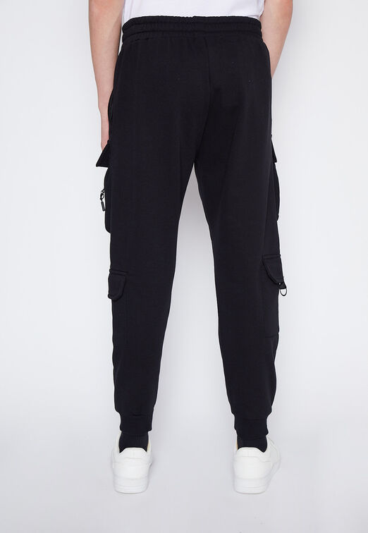 Pantalon Buzo Lolo Negro Urban Cargo Family Shop