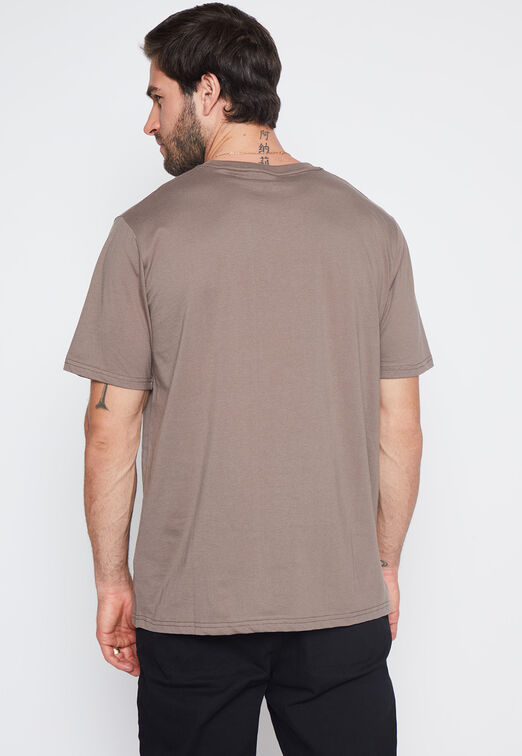 Polera Hombre Arena Calavera Family Shop