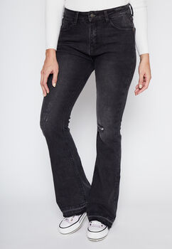 Jeans Flare Negro Family Shop