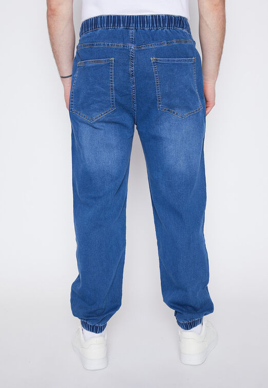 Jeans Hombre Jogger  Azul Family Shop