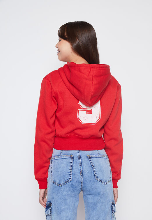 Poleron Lola Rojo California Family Shop