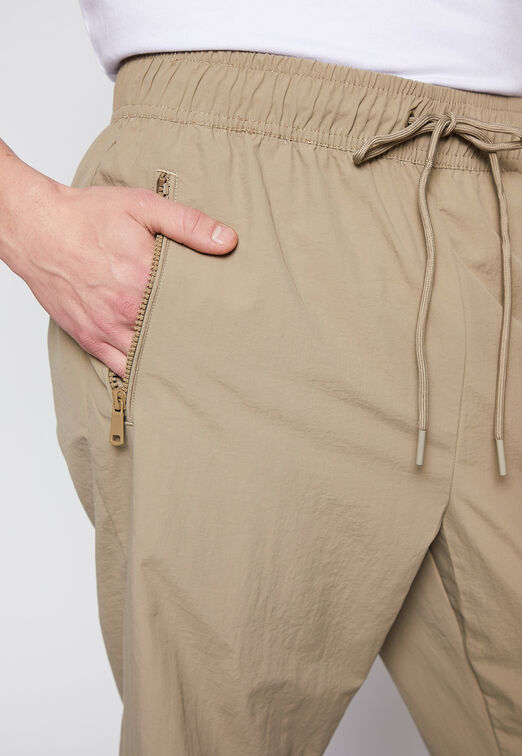 Pantalon Jogger Taslan Beige Family Shop