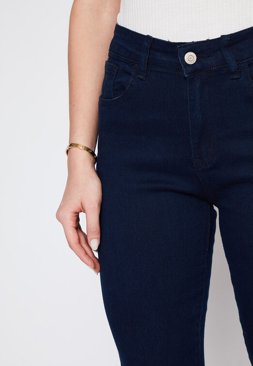 Jeans Mujer Azul Pitillo Family Shop