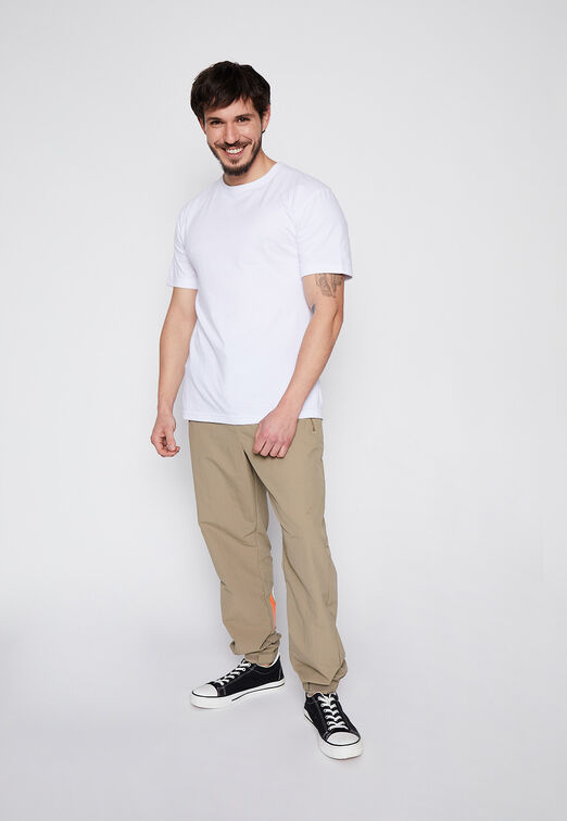 Pantalon Jogger Taslan Beige Family Shop