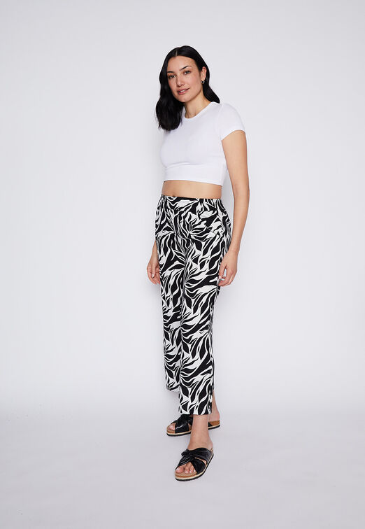 Pantalon Palazzo Bamboo Negro Family Shop