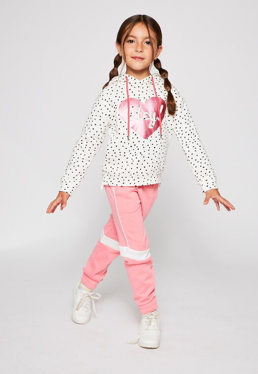 Poleron Lunares Blanco  Family Shop