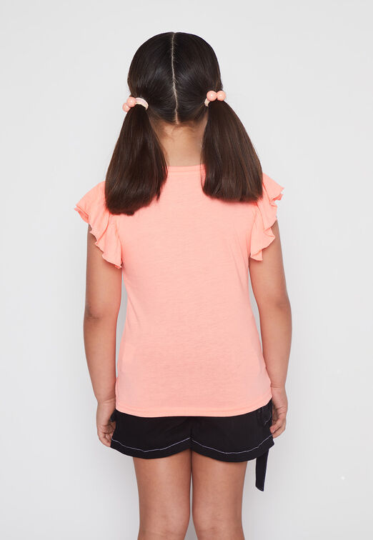 Polera Nina Naranja Summer Family Shop