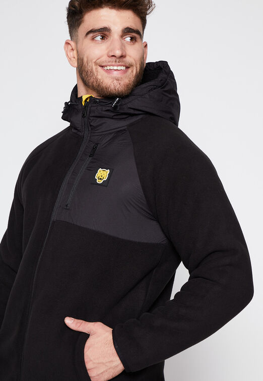 Chaqueta Polar Forrada Negro Family Shop