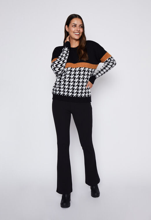 Sweater Mujer Negro Chic Piel Family Shop