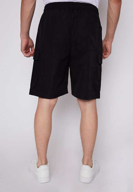 Bermuda Plus Size Cargo Negro Family Shop