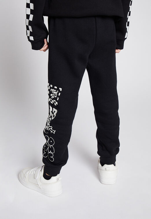 Pantalon De Buzo Racer Negro Family Shop