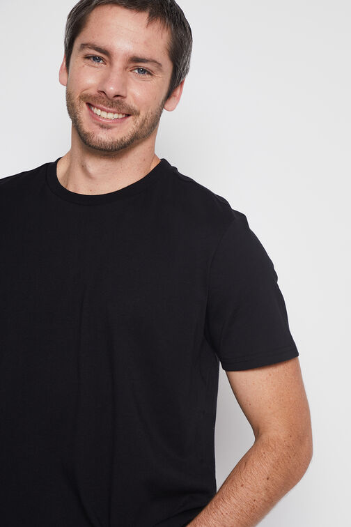 Polera Hombre Negro ByN Family Shop