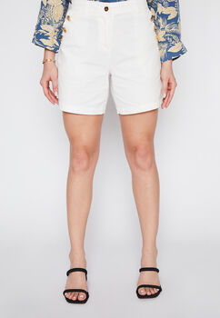 Short Mujer Crudo Dorado Family Shop