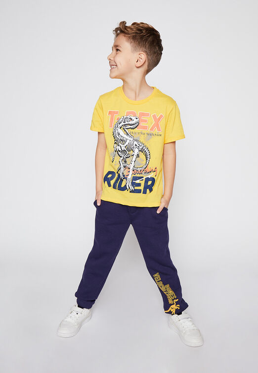 Pantalon De Buzo Disnosaurio Azul Family Shop
