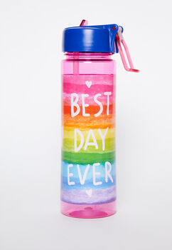 Botella Best Day Ever Multicolor Family Shop