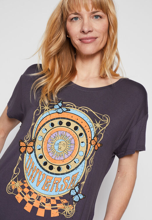 Polera Blooming Acero Family Shop