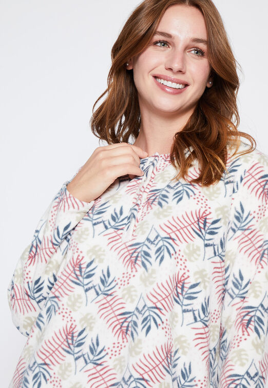 Pijama Mujer Rosado Camisola Polar Family Shop