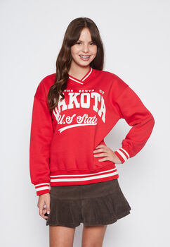 Poleron Lola Rojo Dakota Family Shop