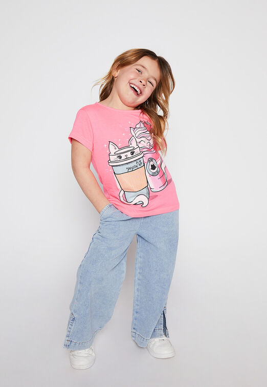 Polera Unicornios Rosado Family Shop