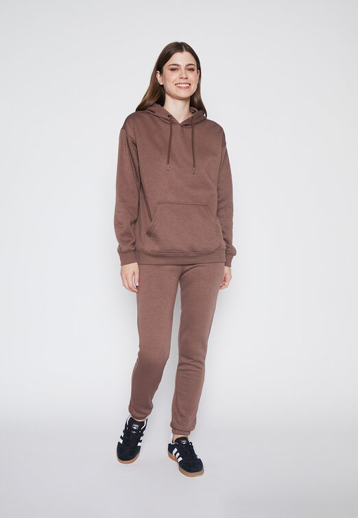 Poleron Mujer Cafe Hoodie Family Shop