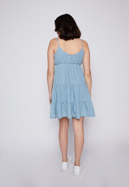 Vestido Denim Pabilo Celeste Family Shop