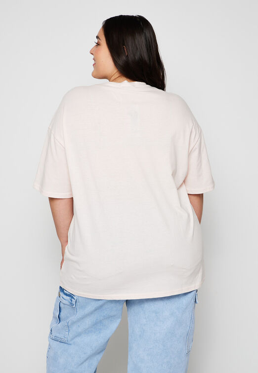 Polera Plus Size Energetic Oversize Damasco Family Shop
