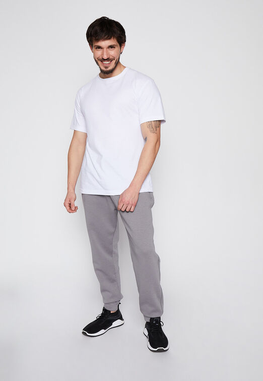 Pantalon De Buzo Bolsillos Hilo Gris Family Shop